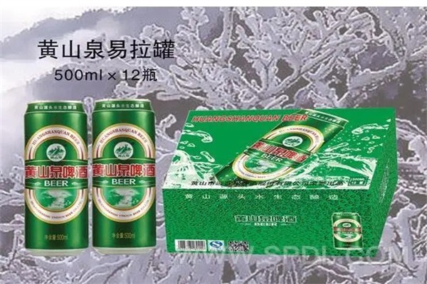 黄山泉啤酒产品 门店图片
