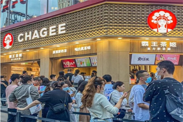 霸王茶姬产品 门店图片