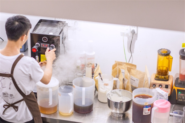 茶作奶茶店产品 门店图片