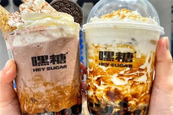 嘿糖奶茶产品 门店图片