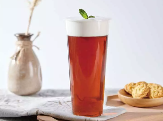 茶色奶茶