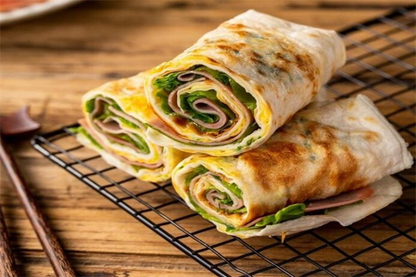 马大爷鸡蛋灌饼产品 门店图片