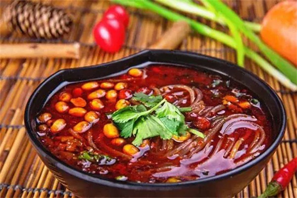 食部酸辣粉