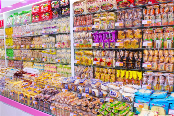 悠素美品牌零食产品 门店图片