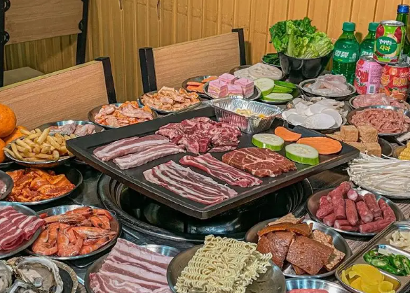 韩式自助烤肉店