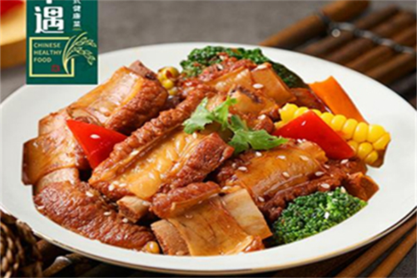 幸遇鲍鱼排骨饭产品 门店图片