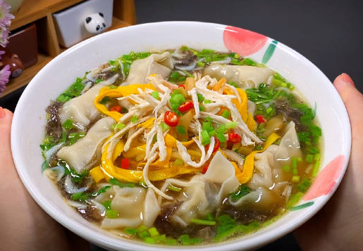 鸡丝馄饨