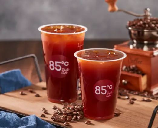 85度c奶茶