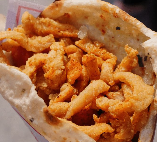 鸡柳烧饼