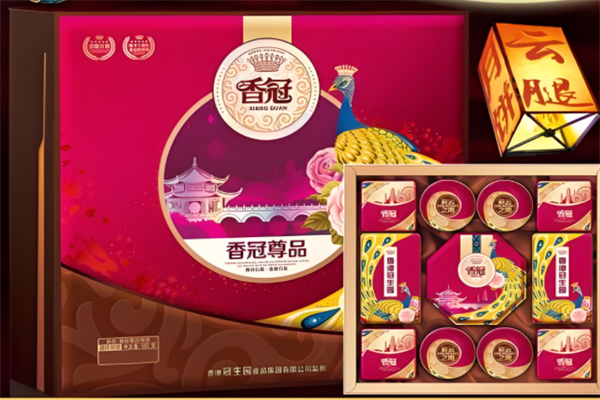 香冠月饼产品 门店图片