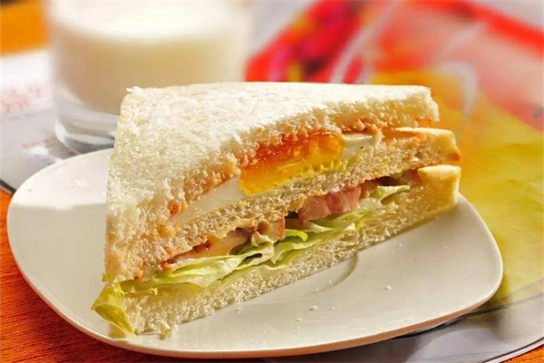 飞碟王三明治产品 门店图片