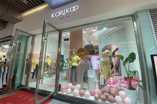 韩蔻女装产品 门店图片