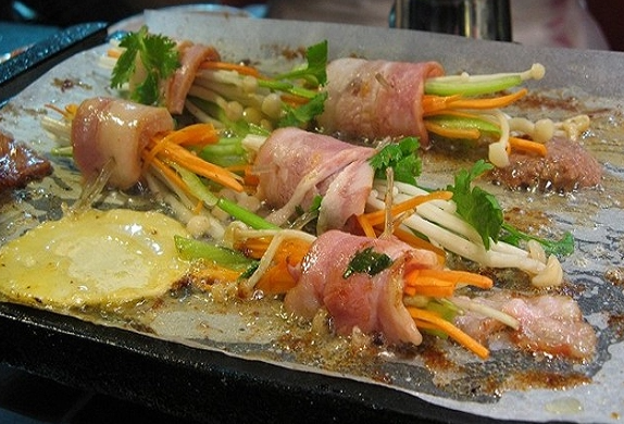 西蒙纸上烤肉