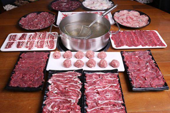 顺荣新鲜牛肉火锅