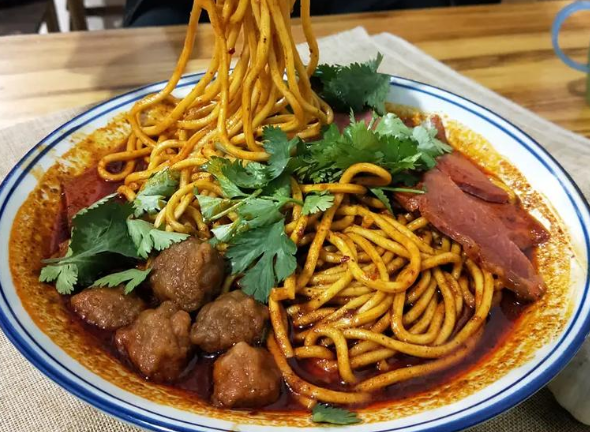 老白家牛肉丸子面