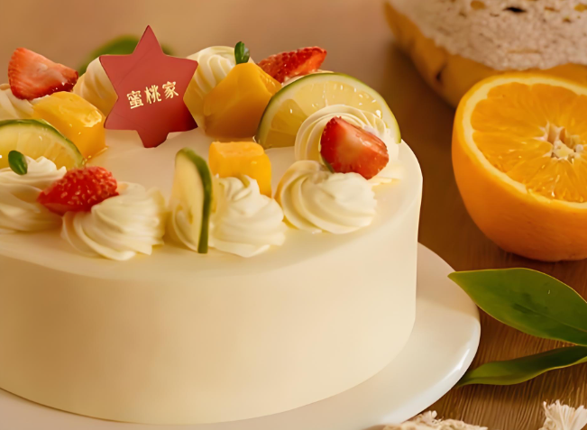 蜜桃家甜点生日蛋糕