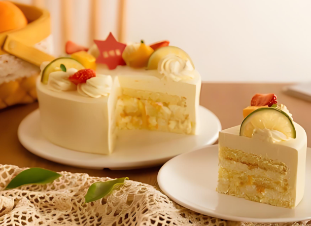 蜜桃家甜点生日蛋糕