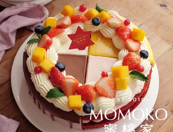 蜜桃家甜点生日蛋糕