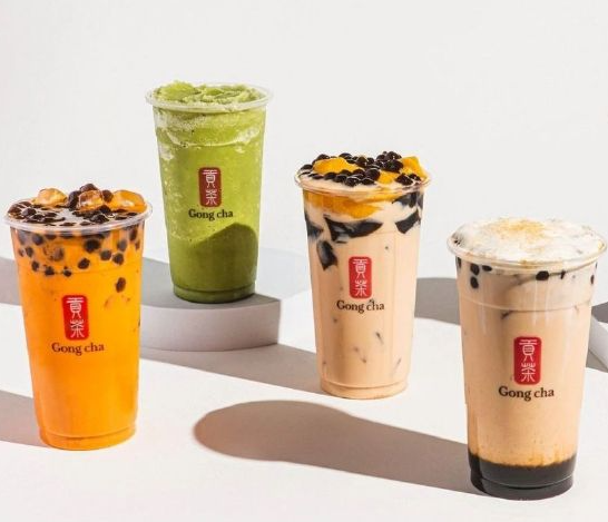 贡茶奶茶店