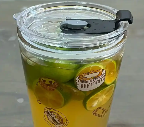 青柠蜜奶茶