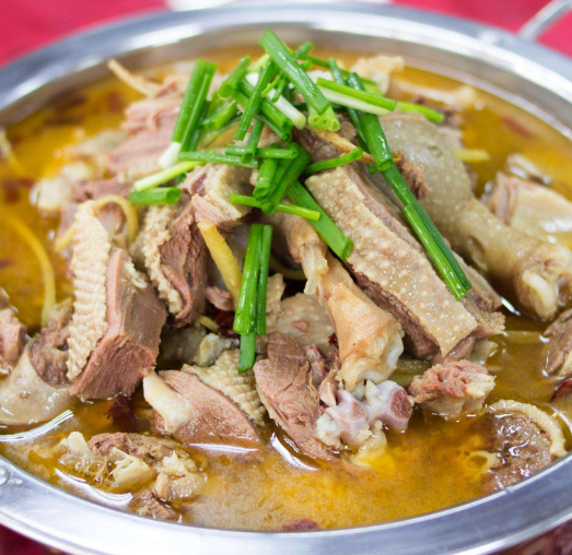 固始鹅块火锅