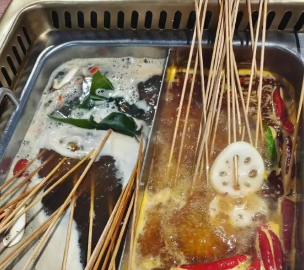 签佰度串串火锅