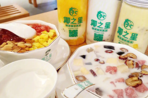 椰之星鲜榨椰奶甜品